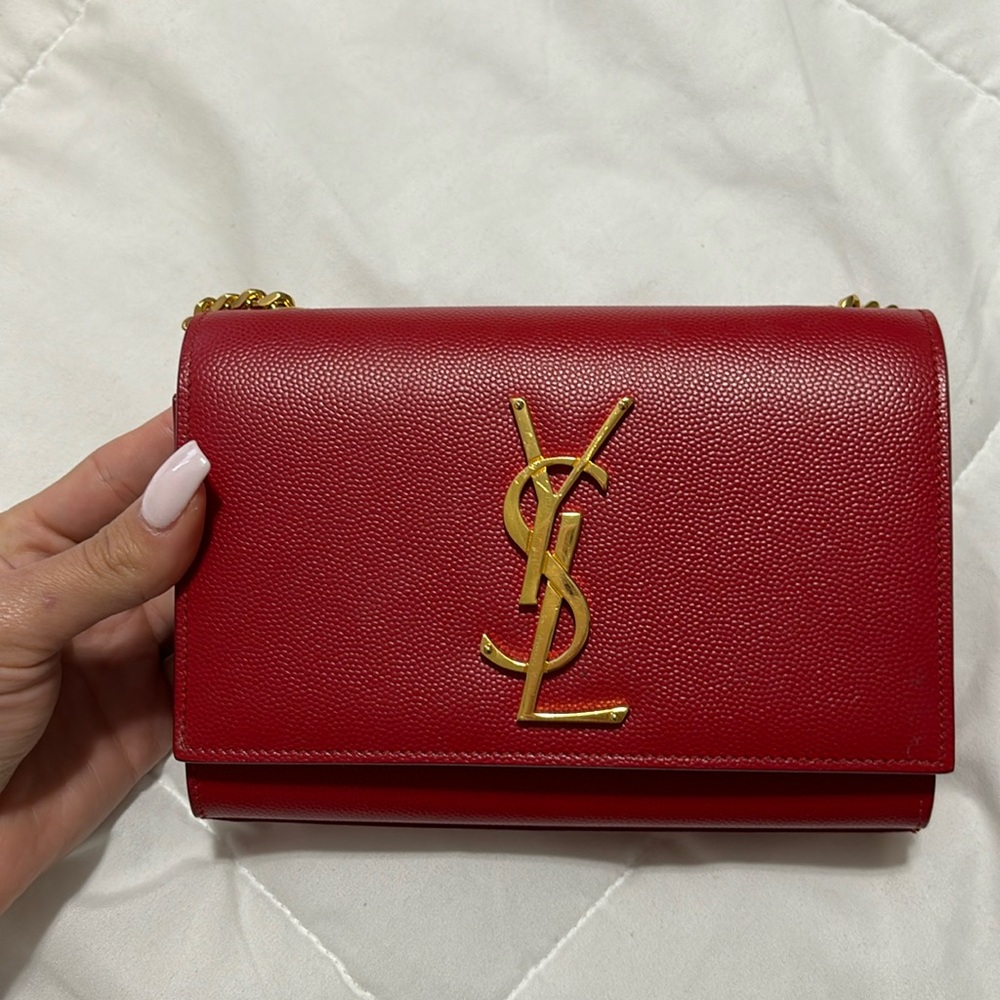 limited edition Saint Laurent wallet on the chain bag evening bag